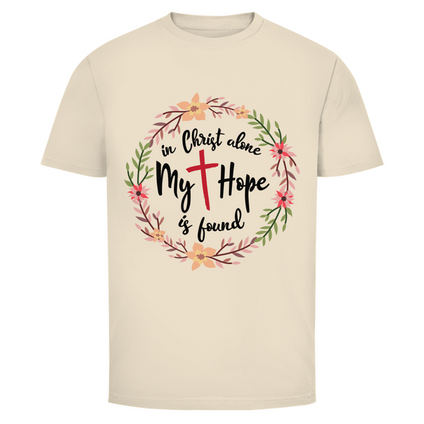 Herren T-Shirt in christ alone my hope is found