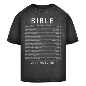 Oversize Washed T-Shirt bible