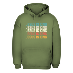 Unisex Oversize Hoodie jesus is king vintage
