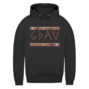 Damen Hoodie god is greater than the highs and lows