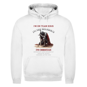 Herren Hoodie i am christian