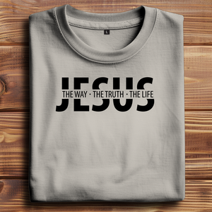 Oversize T-Shirt jesus the way the truth the life