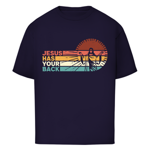 Oversize T-Shirt jesus has your back
