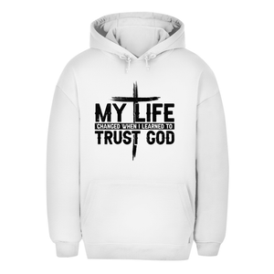 Unisex Oversize Hoodie when i learned to trust god