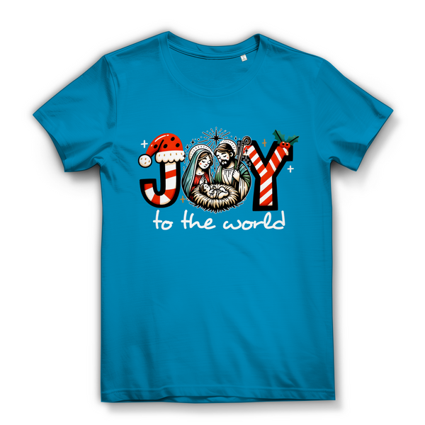 Damen Bio T-Shirt joy to the world