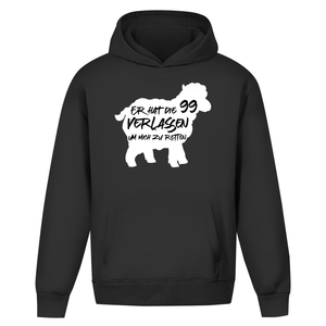 Oversize Hoodie Ohne Kordel er hat die 99 verlassen