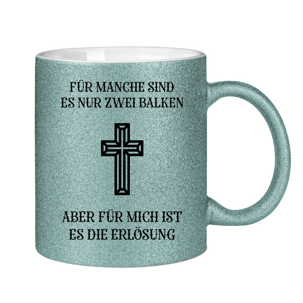 Glitzertasse für mich ist es die erlösung