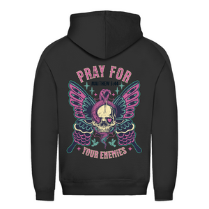 Damen Hoodie pray for your enemies matthew 5:44