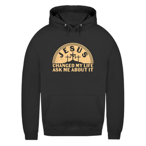 Damen Hoodie jesus chaged my life