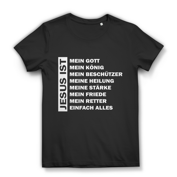 Damen Bio T-Shirt jesus ist mein gott