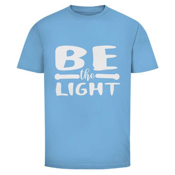 Herren T-Shirt be the light