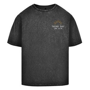 Oversize Washed T-Shirt third day luke 24:46
