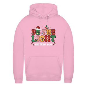 Damen Hoodie be the light matthew 5:14