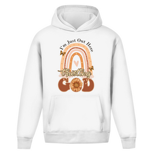 Oversize Hoodie Ohne Kordel trusting god