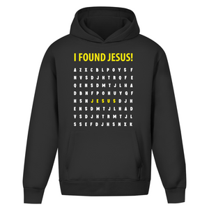 Oversize Hoodie Ohne Kordel i found jesus