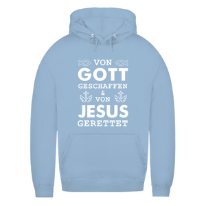 Damen Hoodie von gott geschaffen
