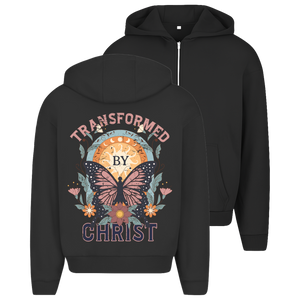 Oversize Zipper Hoodie transformed by christ
