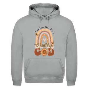 Herren Hoodie trusting god