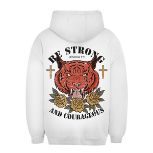 Unisex Oversize Hoodie be strong and courageous joshua 1:9