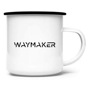 Emaille Tasse waymaker