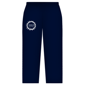 Oversize Sweatpants jesus könig der könige dornenkrone