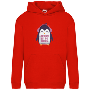 Kinder Hoodie jesus is so cool hebrews 13:8