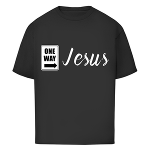 Oversize T-Shirt one way jesus