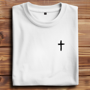 Oversize T-Shirt kreuz