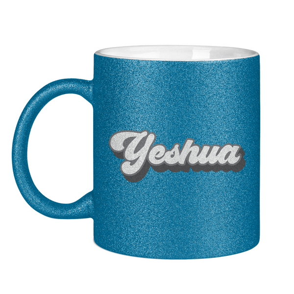 Glitzertasse jeshua