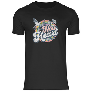 Herren T-Shirt new heart ezekiel 11:19