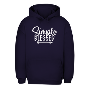 Unisex Oversize Hoodie simple blessed