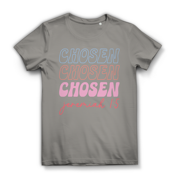 Damen Bio T-Shirt chosen jeremiah 1:5