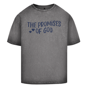 Oversize Washed T-Shirt the promises of god psalm 107:1