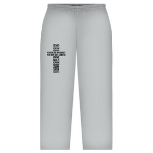 Oversize Sweatpants jesus: ich bin das leben johannes 14:6
