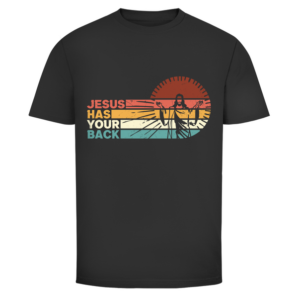 Herren T-Shirt jesus has your back