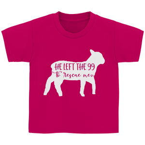 Kinder T-Shirt he left the 99
