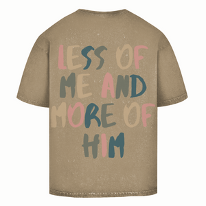 Oversize Washed T-Shirt less of me and more of him
