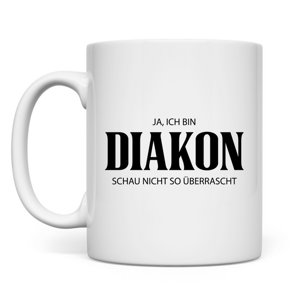 Tasse ja, ich bin pastor