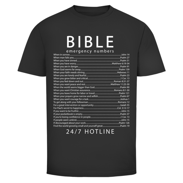 Herren T-Shirt bible