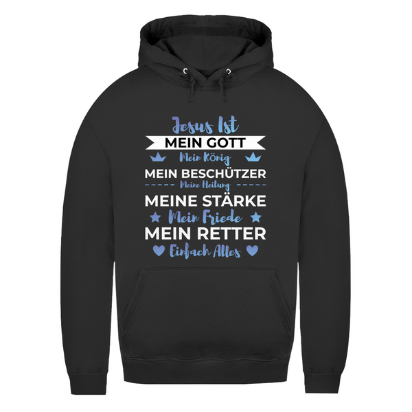 Damen Hoodie jesus ist mein gott