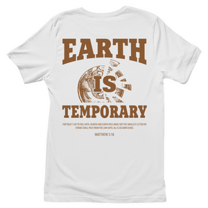 Damen T-Shirt earth ist temporary matthew 5:18