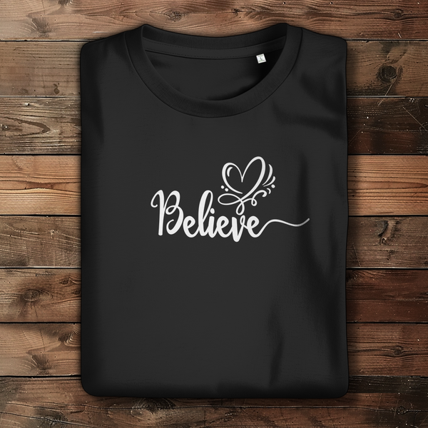 Damen Bio T-Shirt believe