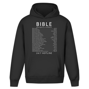 Oversize Hoodie Ohne Kordel bible