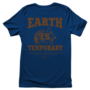 Damen T-Shirt earth ist temporary matthew 5:18