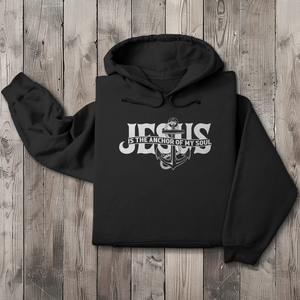 Herren Hoodie jesus the anchor of my soul