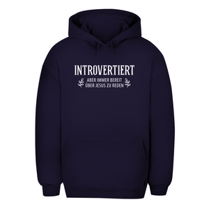 Unisex Oversize Hoodie introvertiert