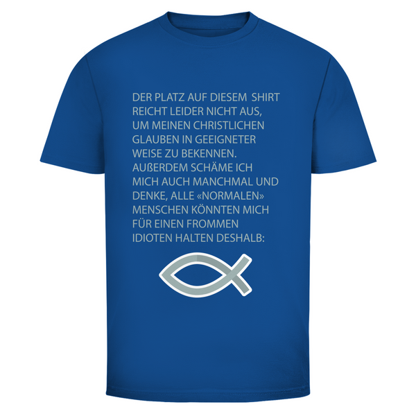 Herren T-Shirt ICHTHYS spruch