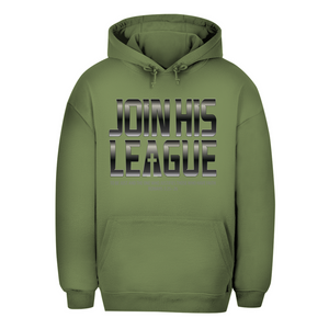 Unisex Oversize Hoodie join his league romans 3:25-26