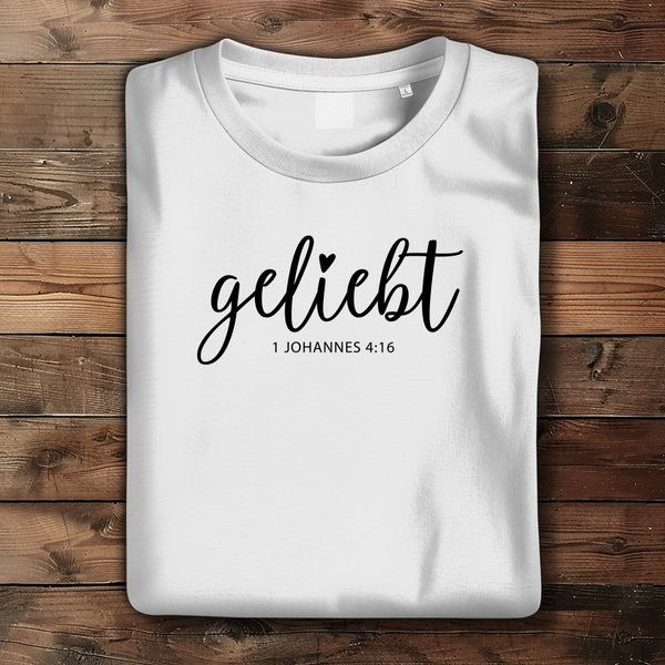 Damen Bio T-Shirt geliebt