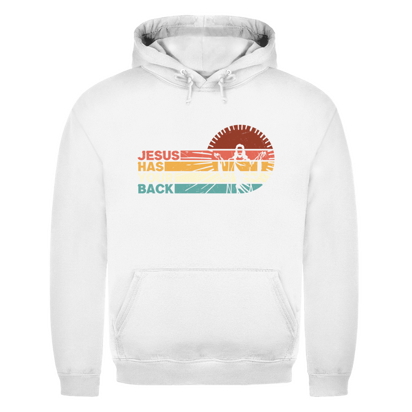 Herren Hoodie jesus has your back